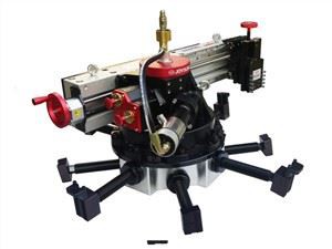 On Site Flange Facer For Heatchanger